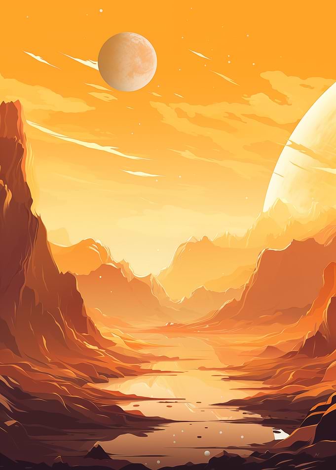 Mountains and Planets