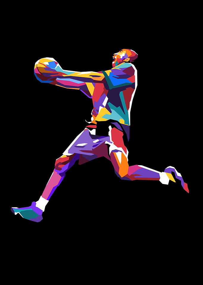 Basketball Pop Art