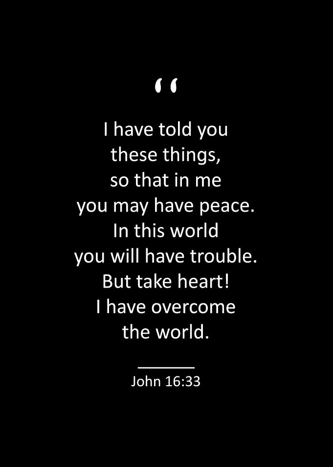 John 16 33