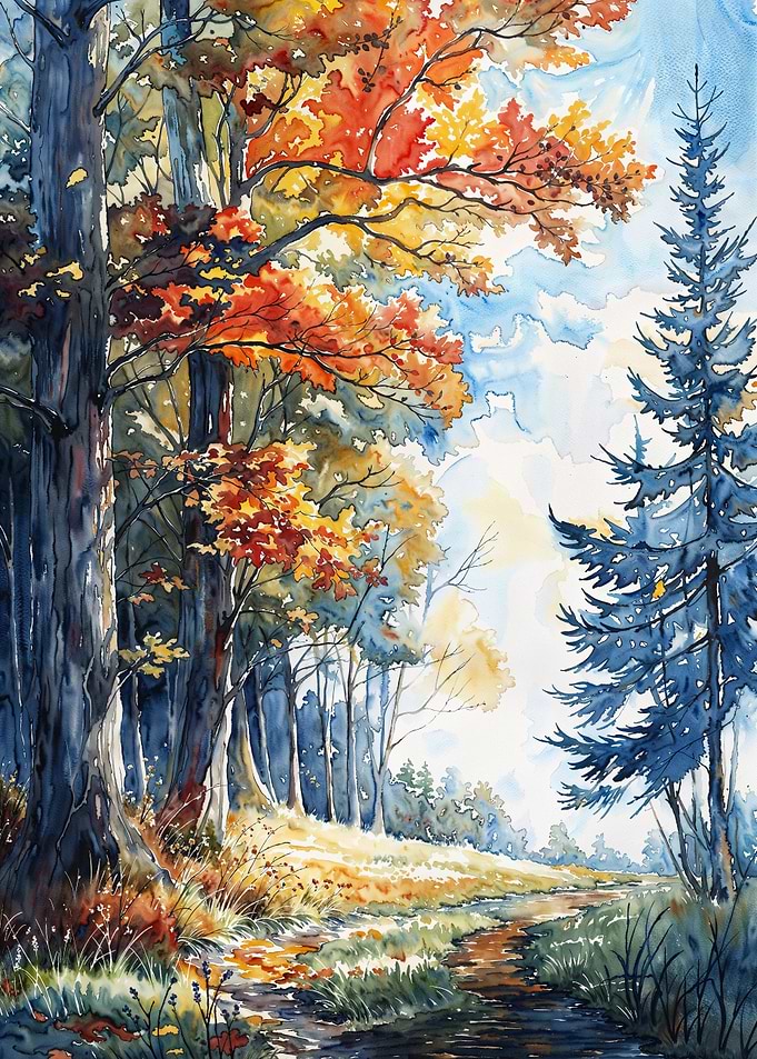 Forest Autumn Trail