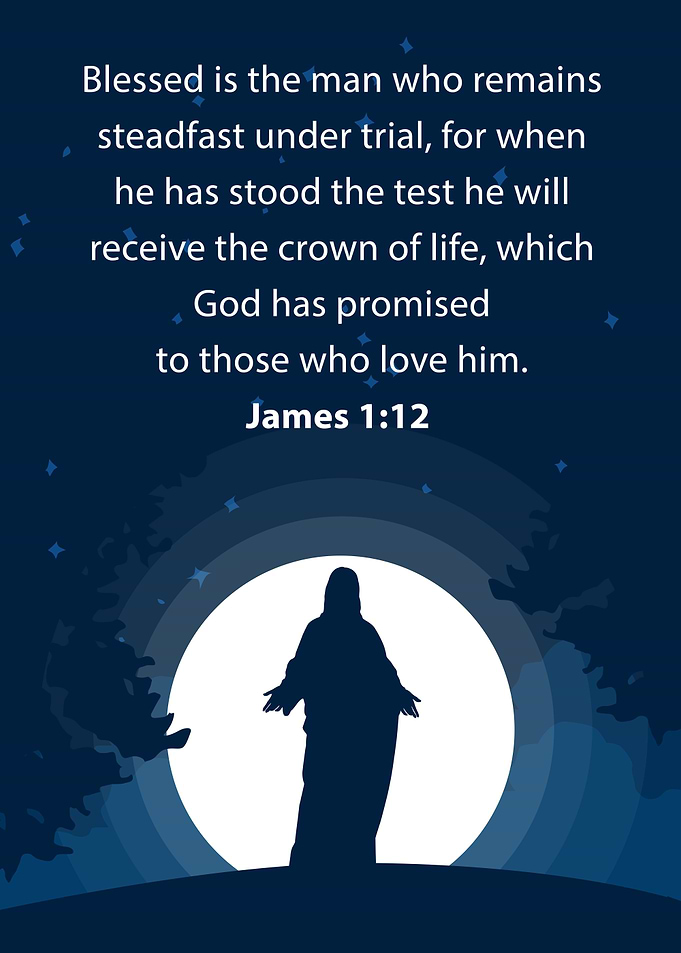 Lent Bible Verse James