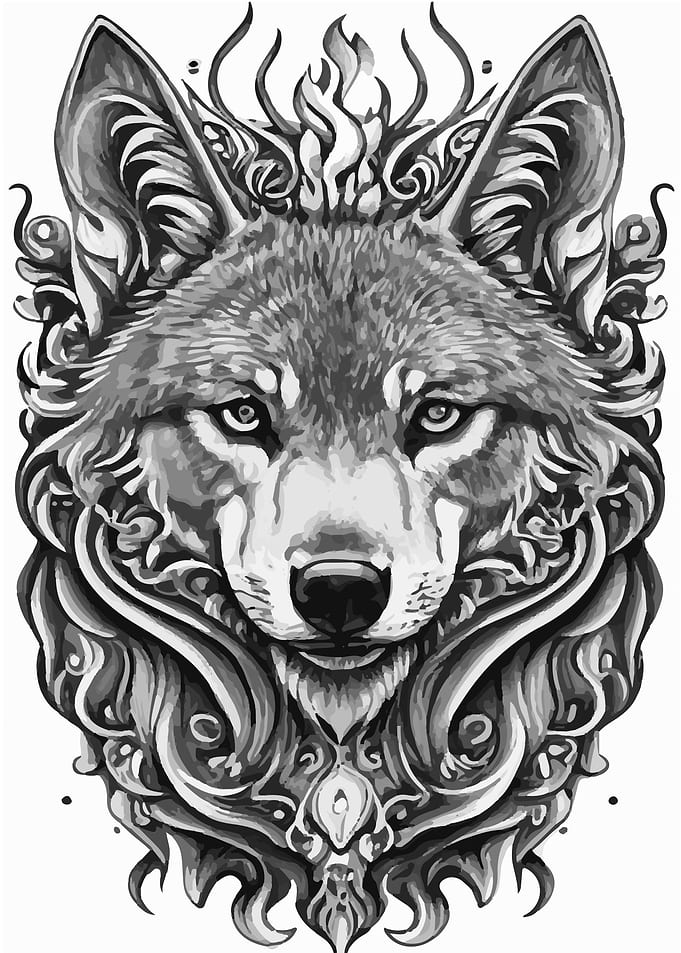 Snowflake Wolf