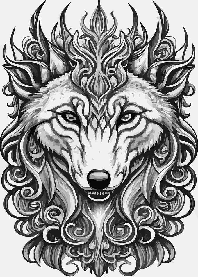 Winter Wolf Serenity