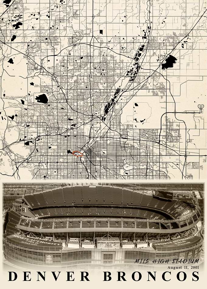 Mile High Stadium August