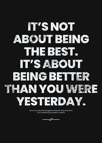 Progress Not Perfection