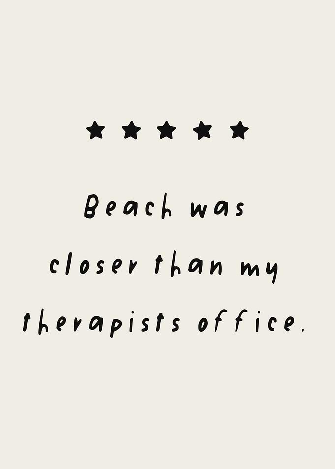 Beach Therapy
