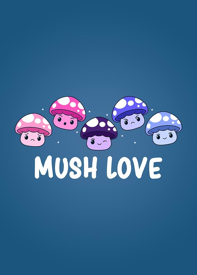 Omnisexual Pride Mushroom