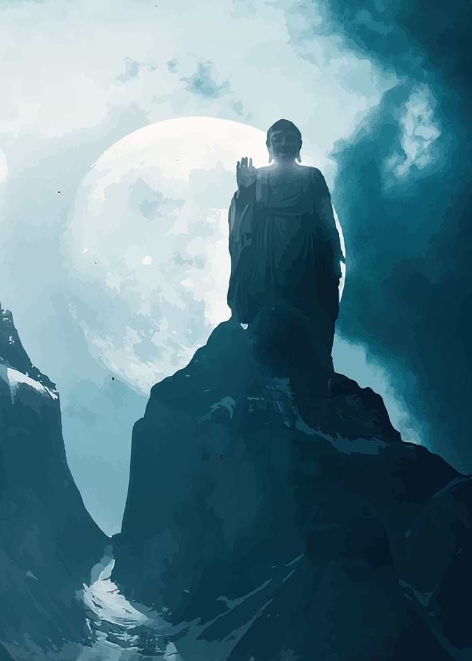 buddha monk enlightment