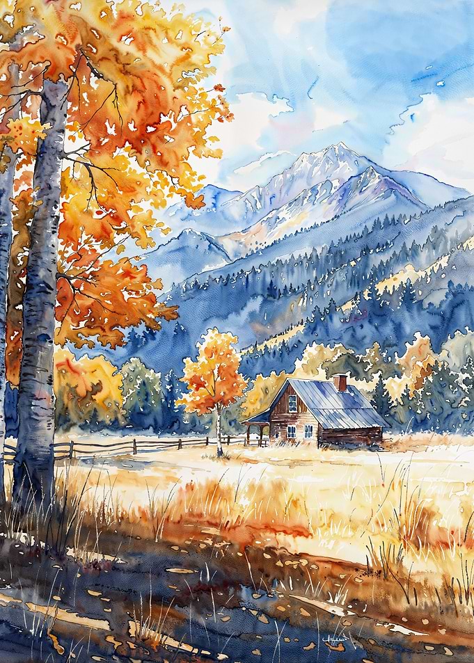 Cabin Mountain Fall