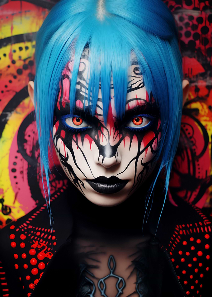 Cybergoth Babe