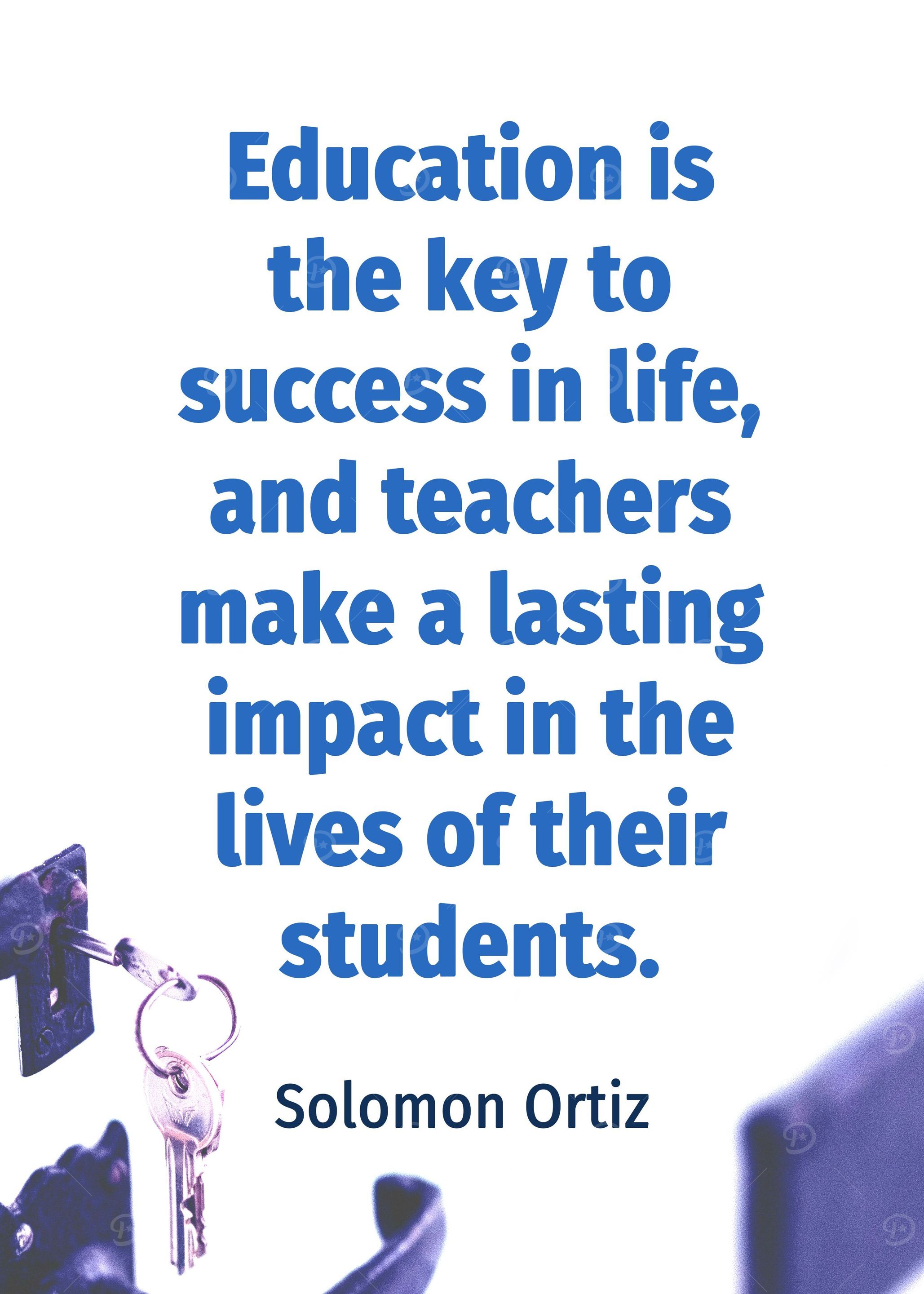 Education is Key in Life