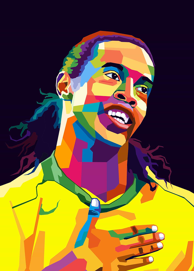 ronaldinho wpap art