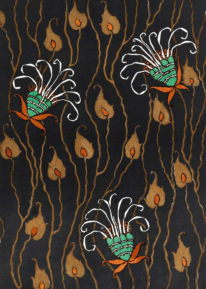 Traditional floral pattern