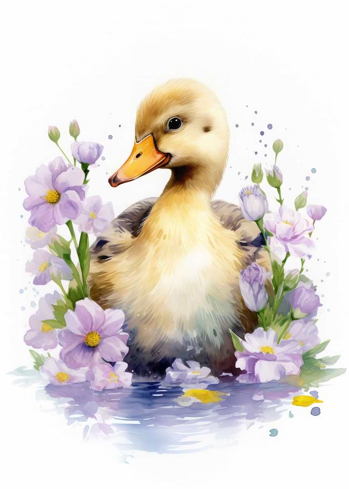 Duck Watercolor