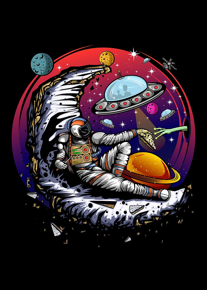 Space Moon Cheese