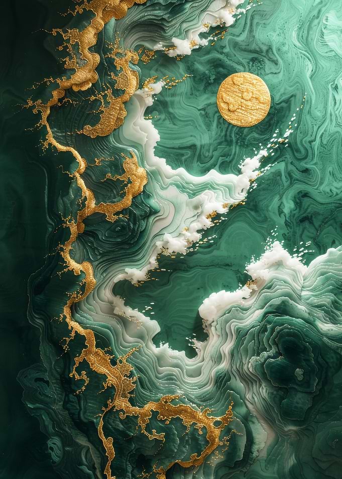 Landscape Green Gold