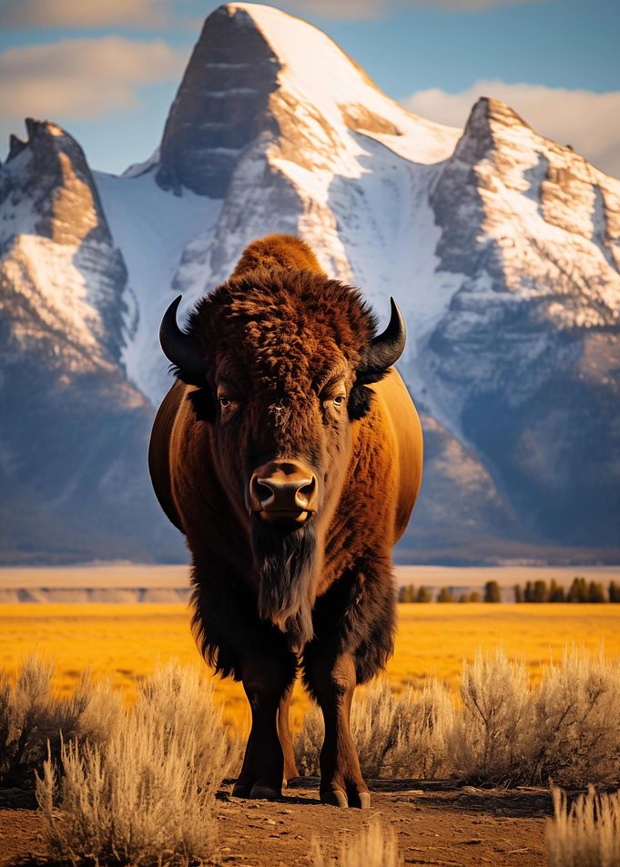 Lonely Bison