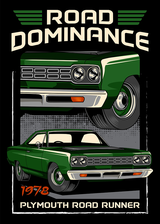 Road Runner Muscle Car
