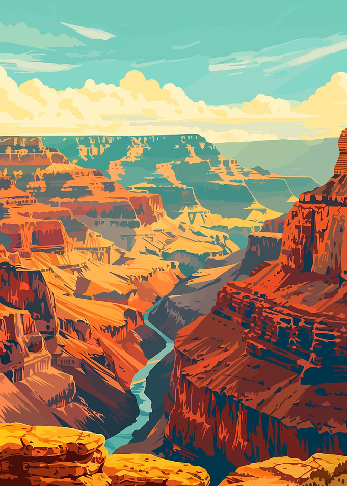 Grand Canyon Nature Art