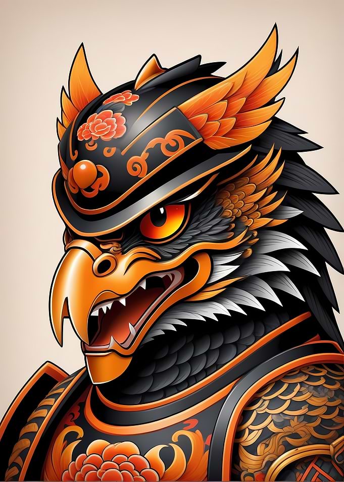 Samurai Mask Eagle