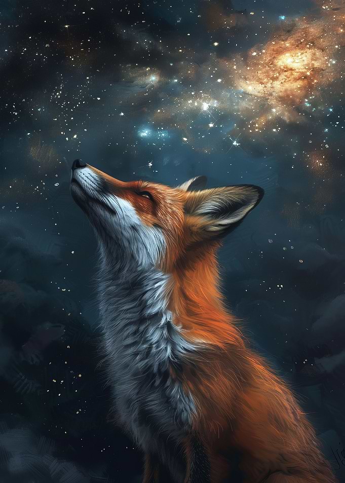 Fox In Forest