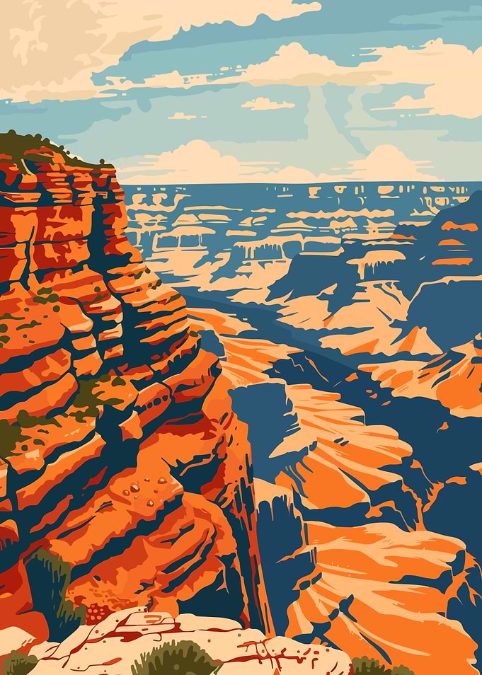 Grand Canyon Nature Art