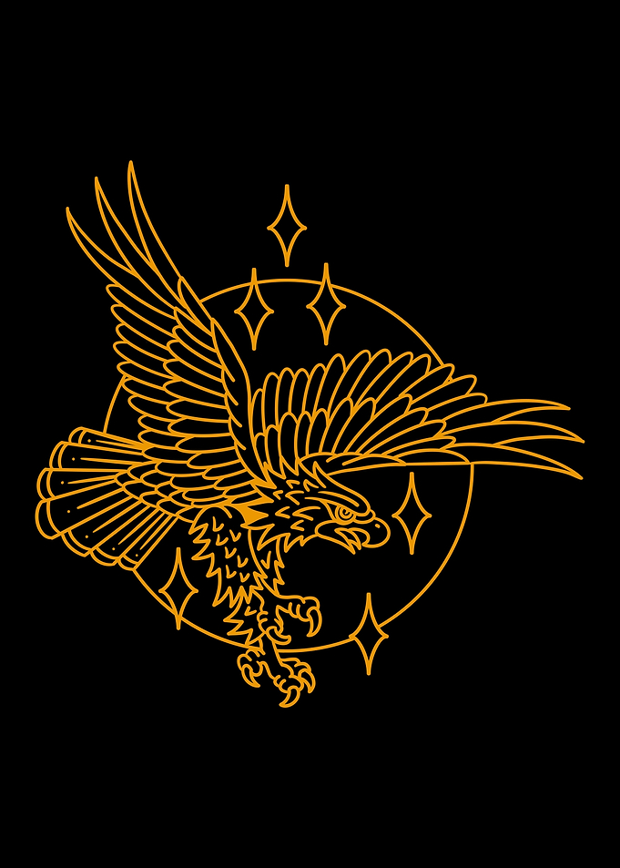 bold eagle tattoo