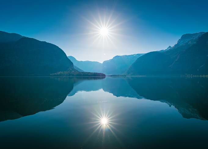 Sunny Day in the Alps