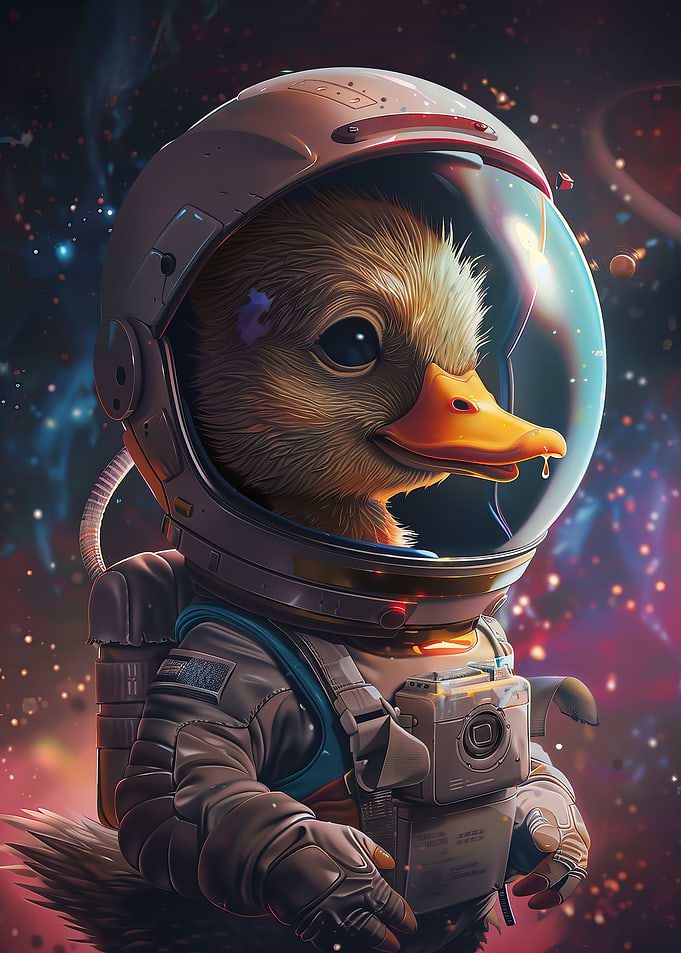 Duckling Astronaut
