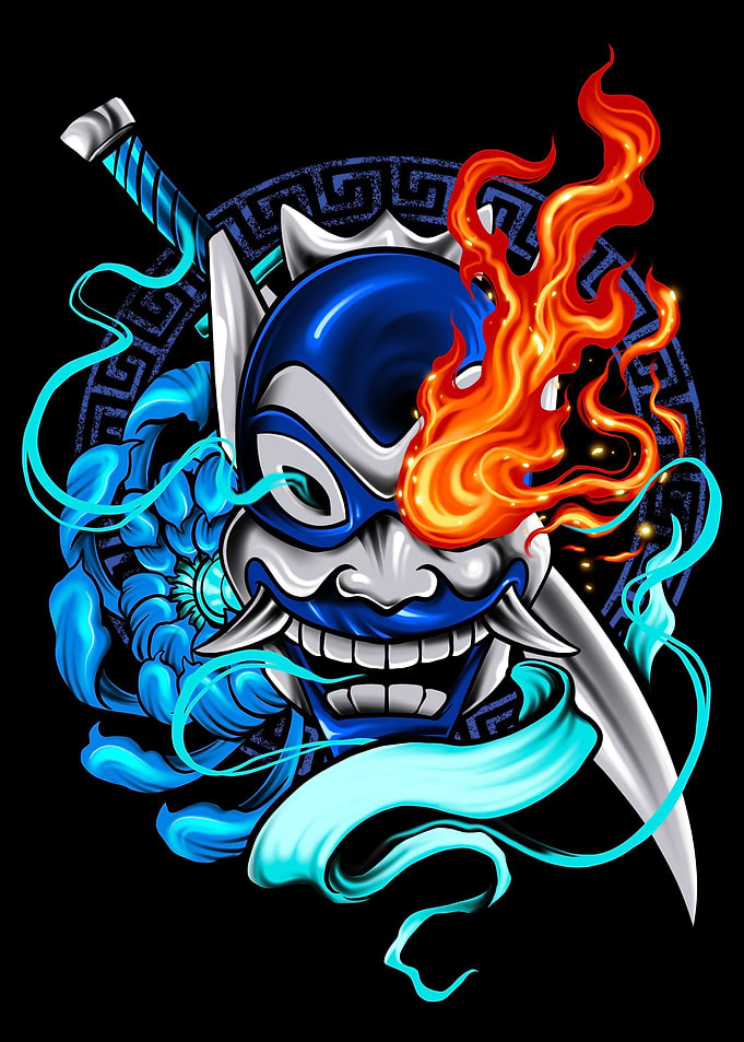 the blue spirit tattoo