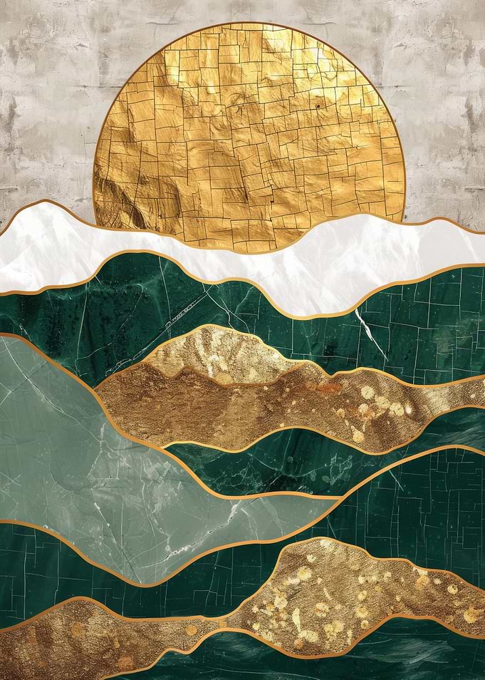 Landscape Green Gold