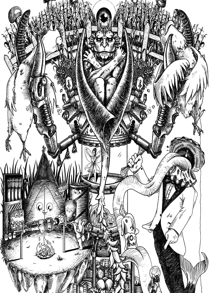 Ink Illustration
