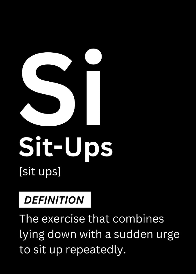 Sit Ups Gym Definition