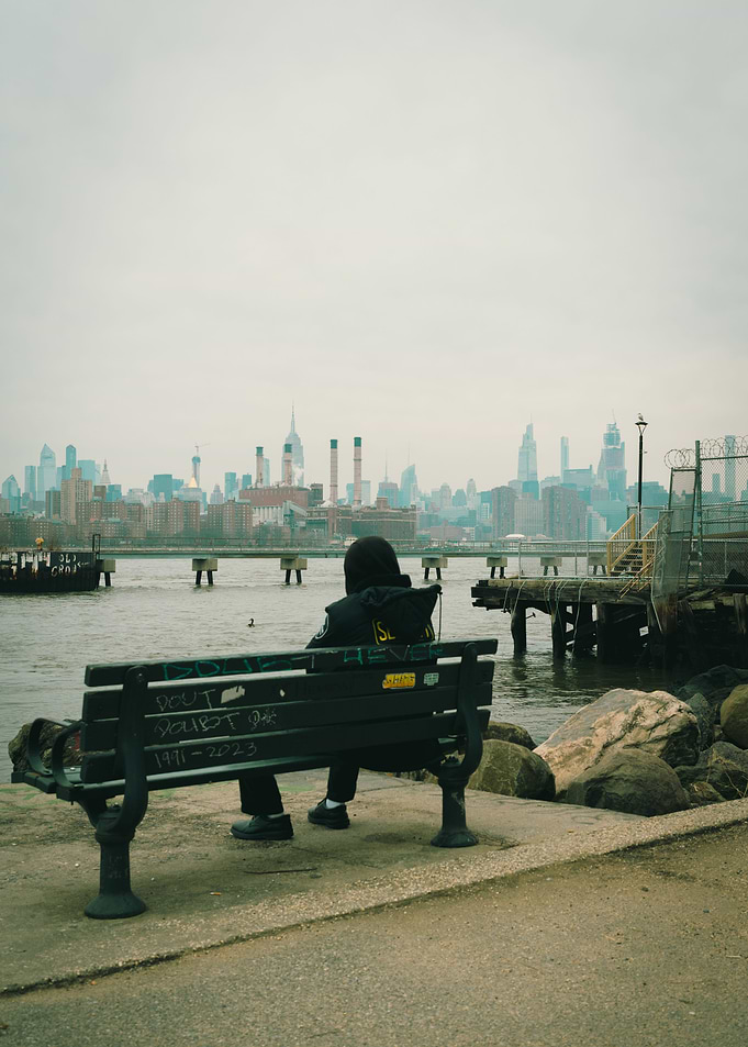 man and landscape