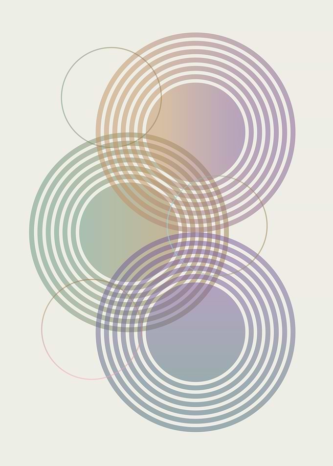 Smooth colors circles