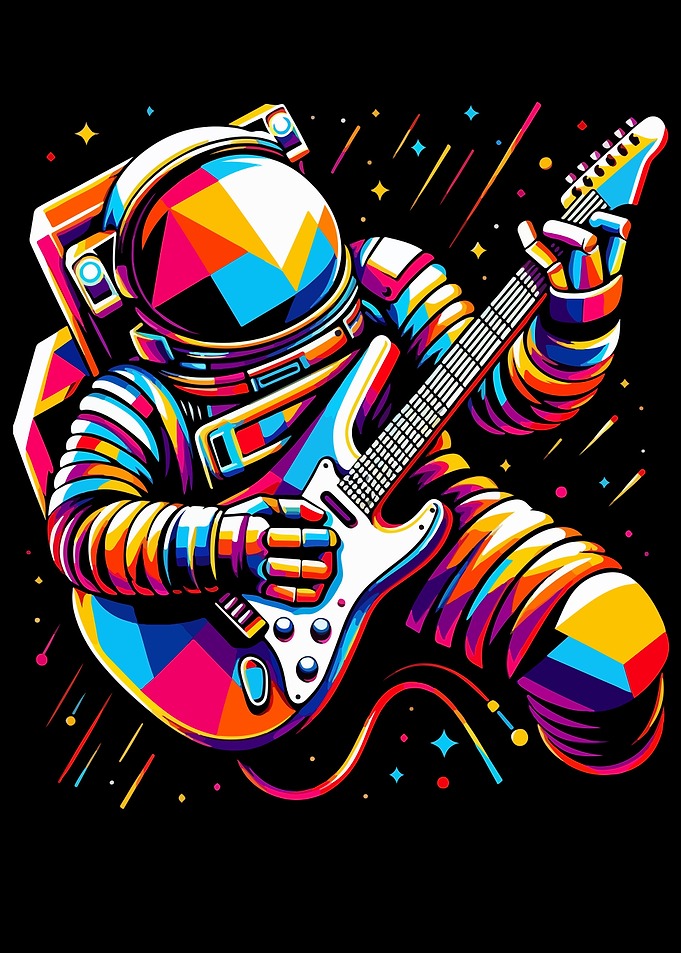 Astronaut rock and roll
