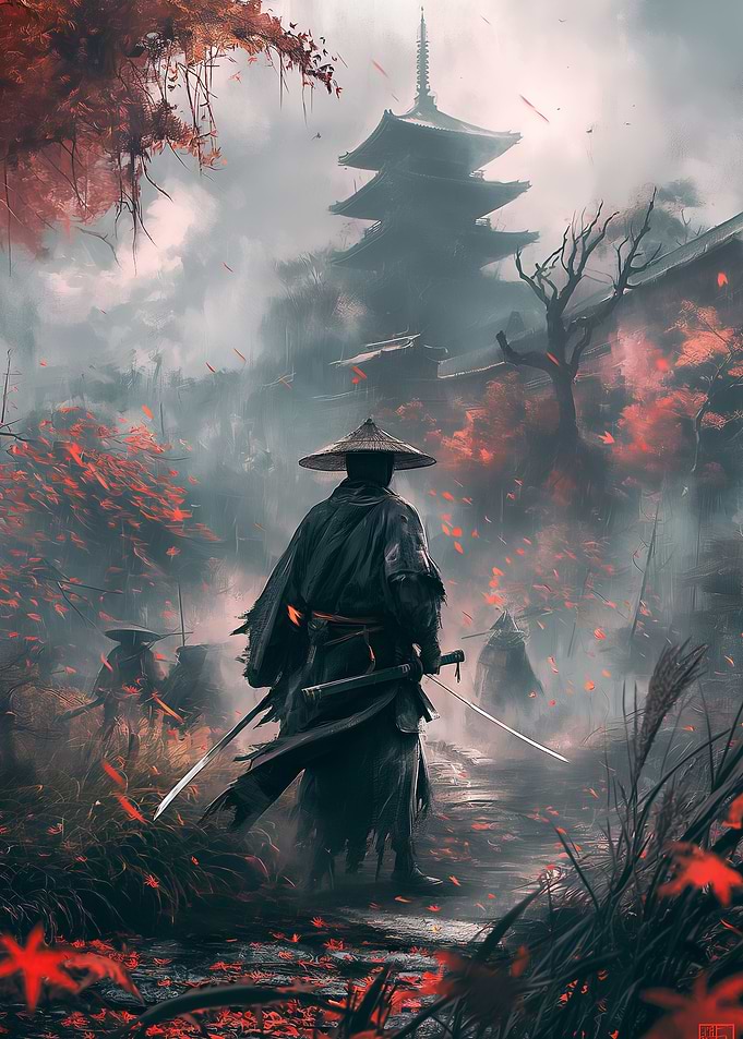 Samurai Temple fight
