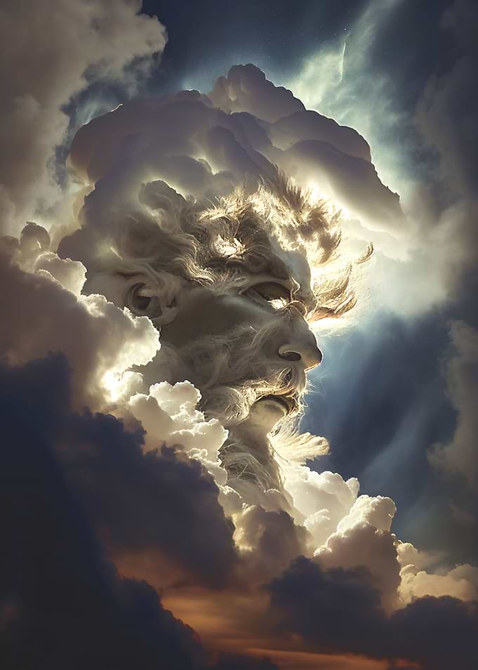 A cloud god