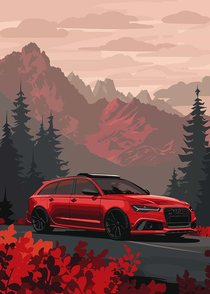 Minimal Audi RS6 Mansory
