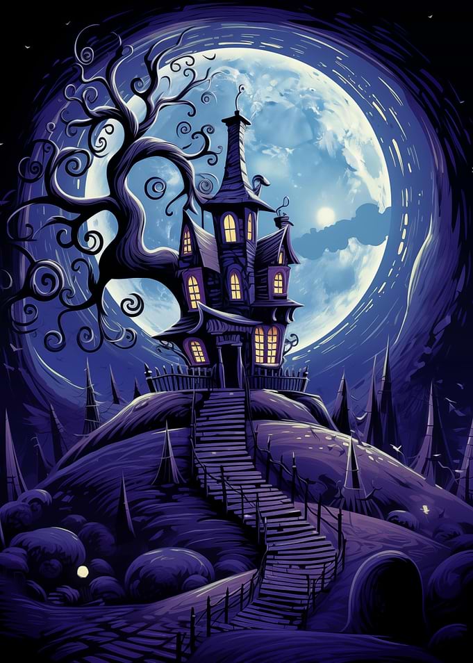 Spooky House Hallowen