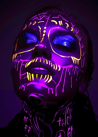 Neon Face 3