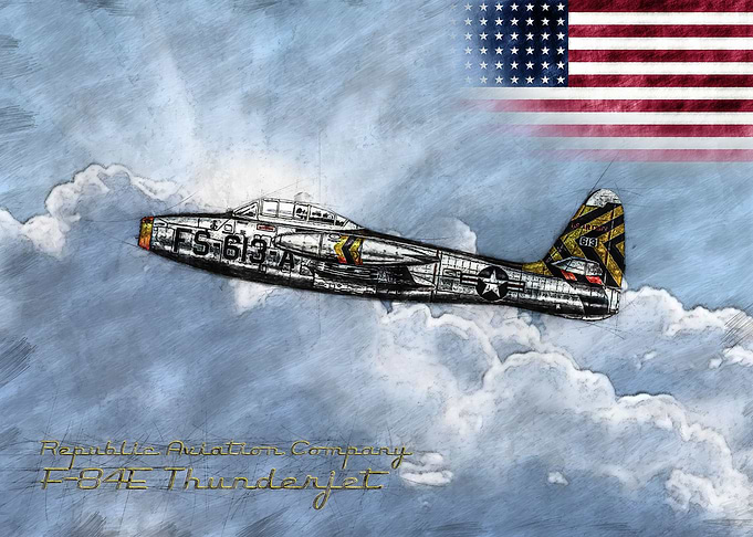 F 84E Thunderjet