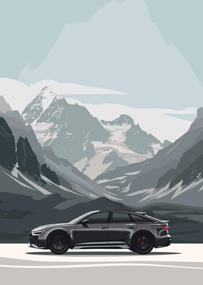 Minimal Audi RS6 Mansory