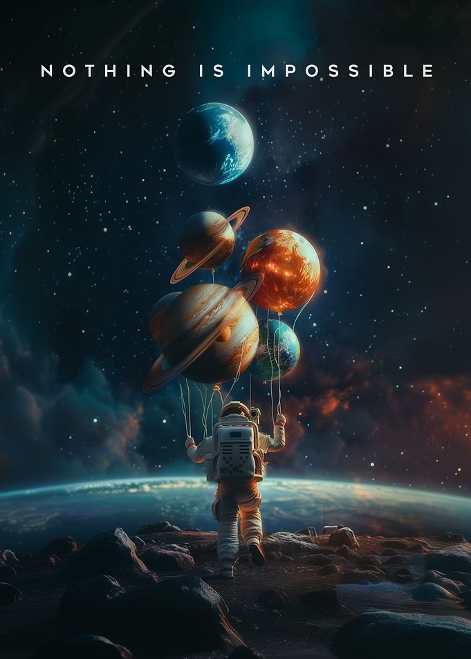 Space Man Motivational