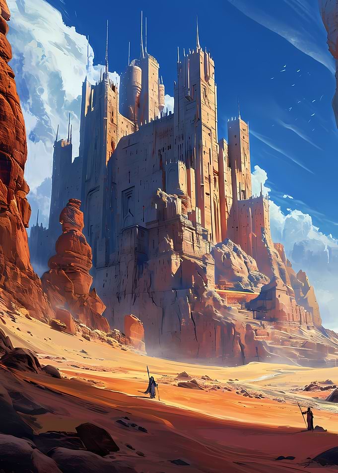 Fantasy Desert Landscapes