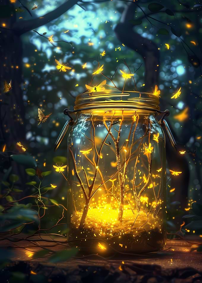 Forest Firefly in the Jar