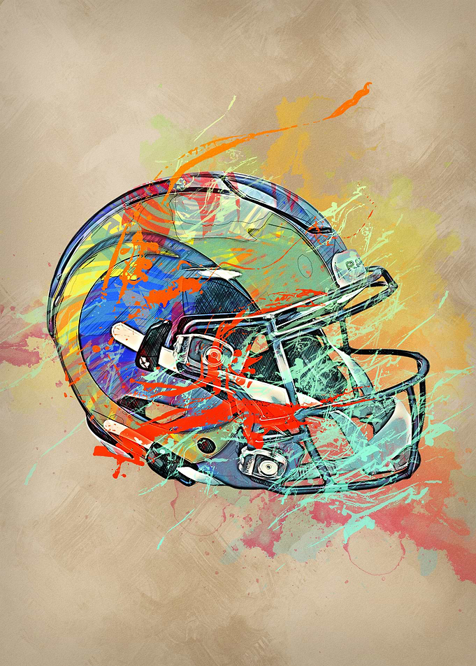 Los Angeles Rams Helmet