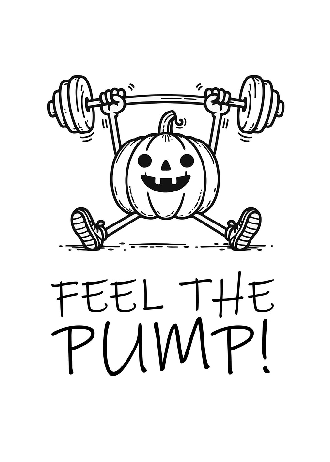 feel the pumpkin