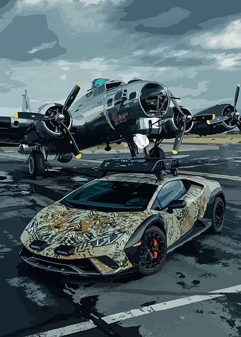 lamborghini military