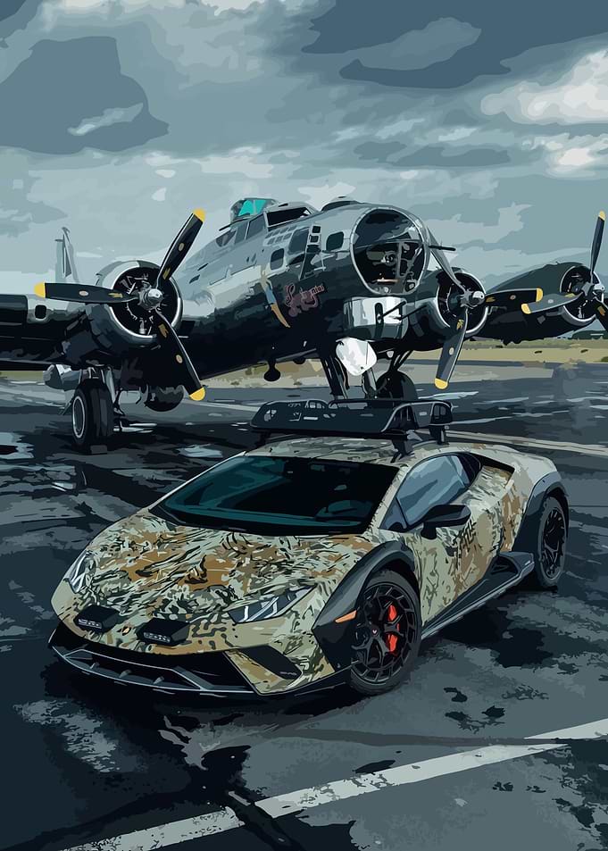 lamborghini military